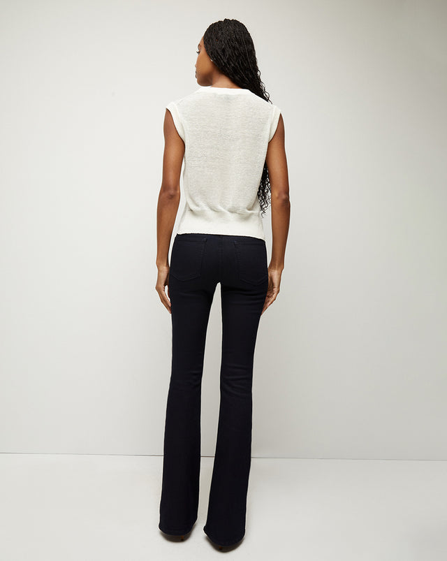 Beverly Skinny High-Rise Flare Jeans