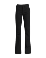 Veronica Beard Beverly Skinny-Flare Jean - Onyx