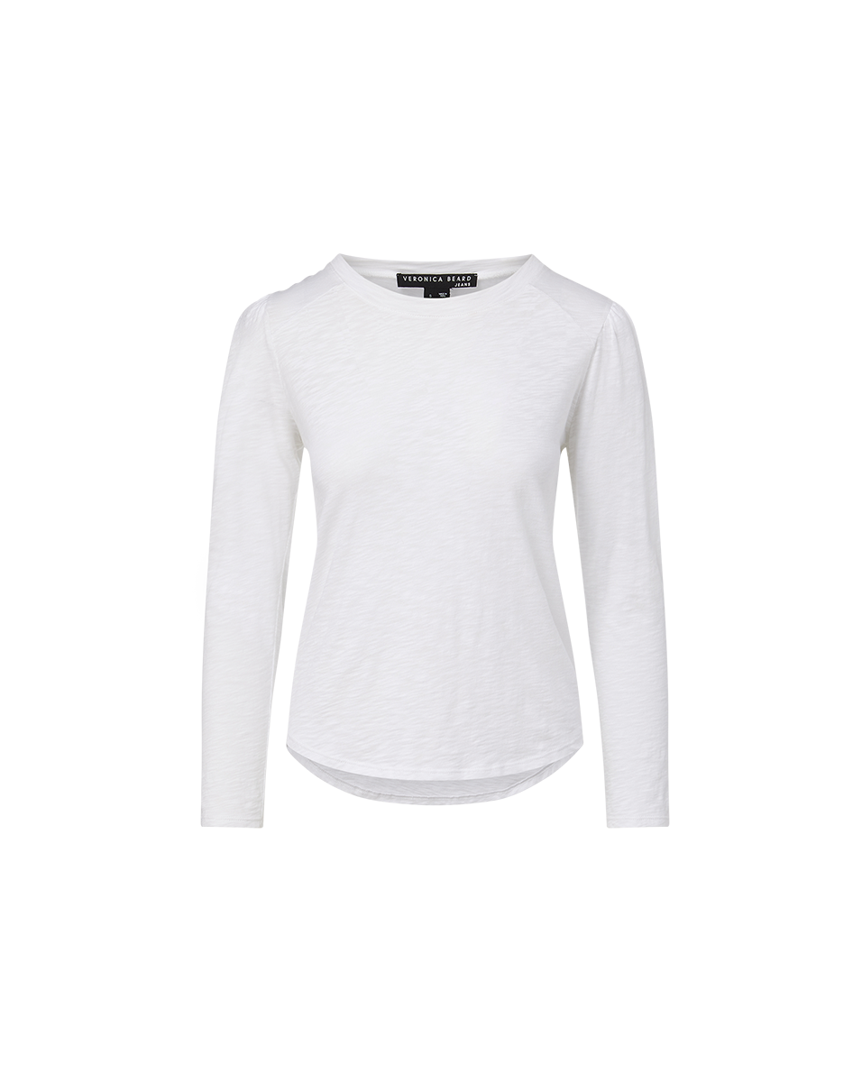 Veronica Beard Mason Baseball T-Shirt - White