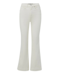Veronica Beard Carson Kick-Flare Jean | Extended - Ecru