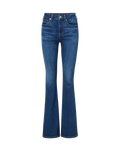Veronica Beard Beverly Skinny-Flare Jean - Bright Blue