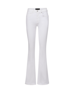 Veronica Beard Beverly Skinny-Flare Jean | Extended - White