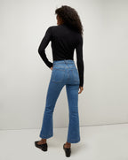 Veronica Beard Theresa Ruched Turtleneck - Black