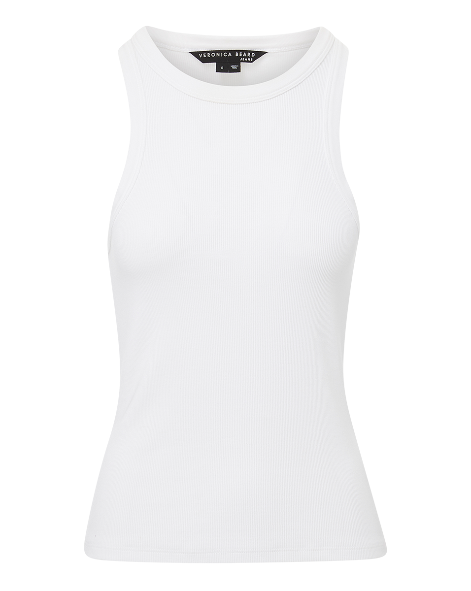 Veronica Beard Jordyn Tank Top - White
