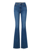 Veronica Beard Cameron Raw Hem Bootcut Jean - Serendipity