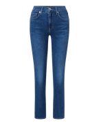 Veronica Beard Carly Kick-Flare Jean - Bright Blue