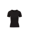 Veronica Beard Pruitt Ribbed T-Shirt - Black