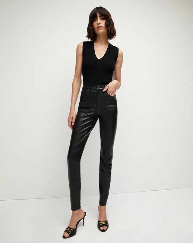 Leather & Faux Leather Leggings & Trousers - Leather & Faux Leather