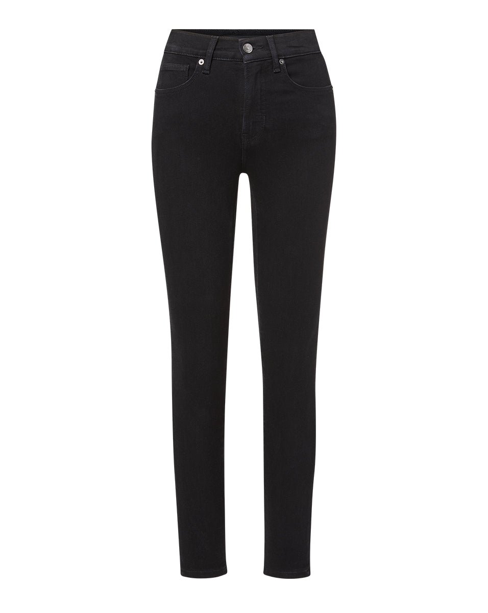 Veronica Beard Debbie Ankle-Crop Skinny Jean - Onyx