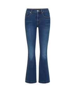 Veronica Beard Blue denim flare jeans.