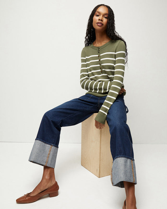 Dianora Striped Sweater