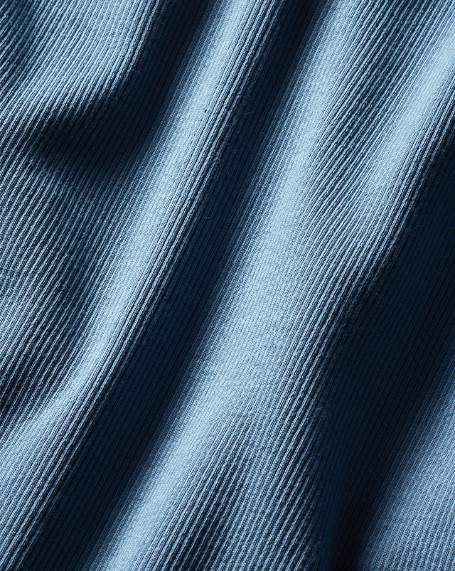 Coralee Puff-Sleeve Tee - Slate Blue - 2