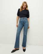 Veronica Beard Coralee Crewneck Top - Navy