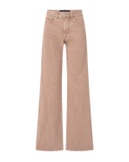 Veronica Beard Taylor Wide-Leg Jean - Tan Sierra