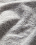 Veronica Beard Waldorf Ruched-Sleeve Slub T-Shirt - Heather Grey
