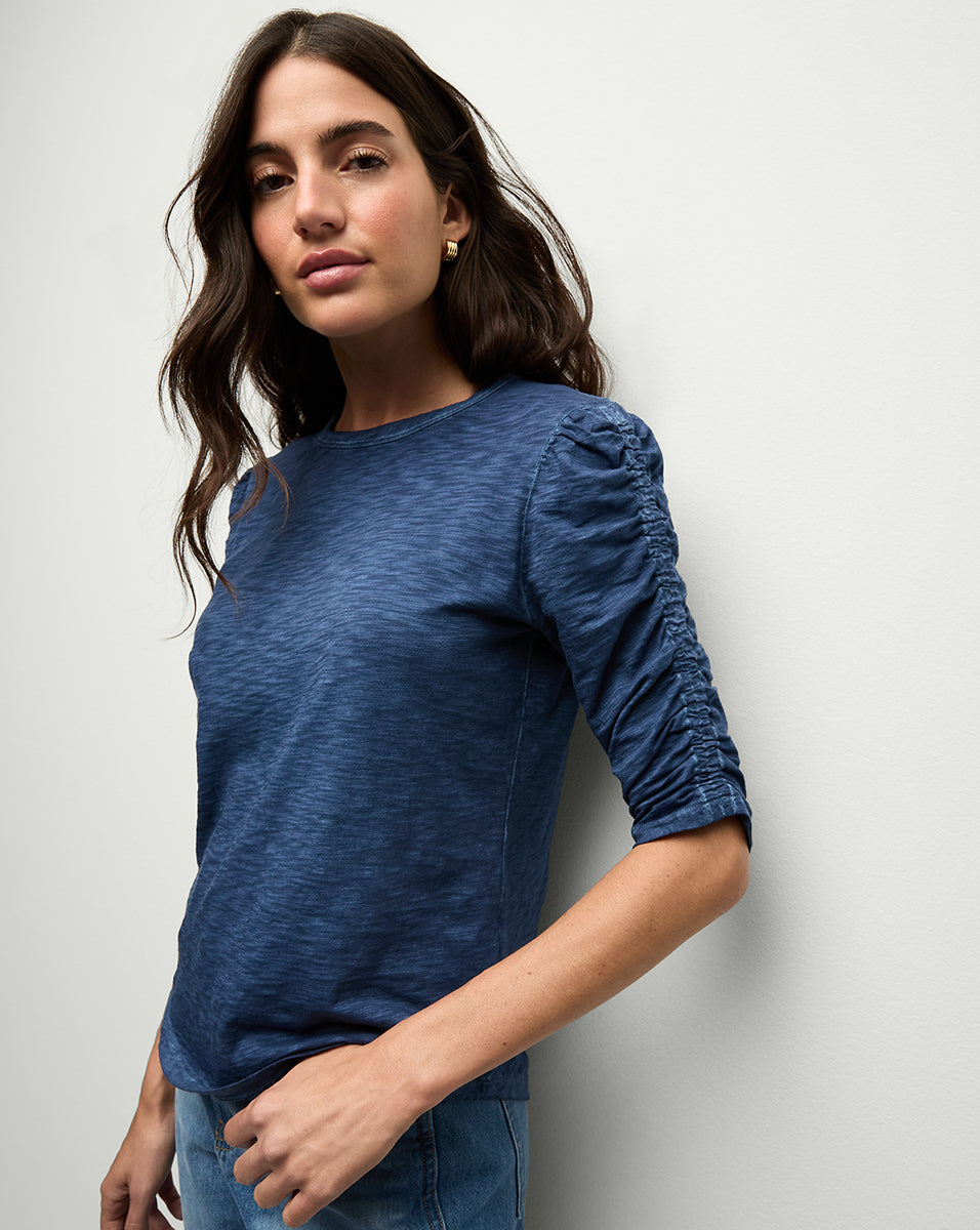 Waldorf Tee in Blue Stone | Veronica Beard