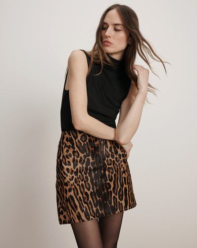 Veronica Beard Mylie Mock-Neck Tank Top - Black