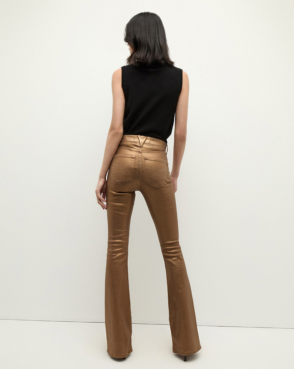 Veronica Beard Mojave Beverly Skinny High Rise Flare hotsell Jeans