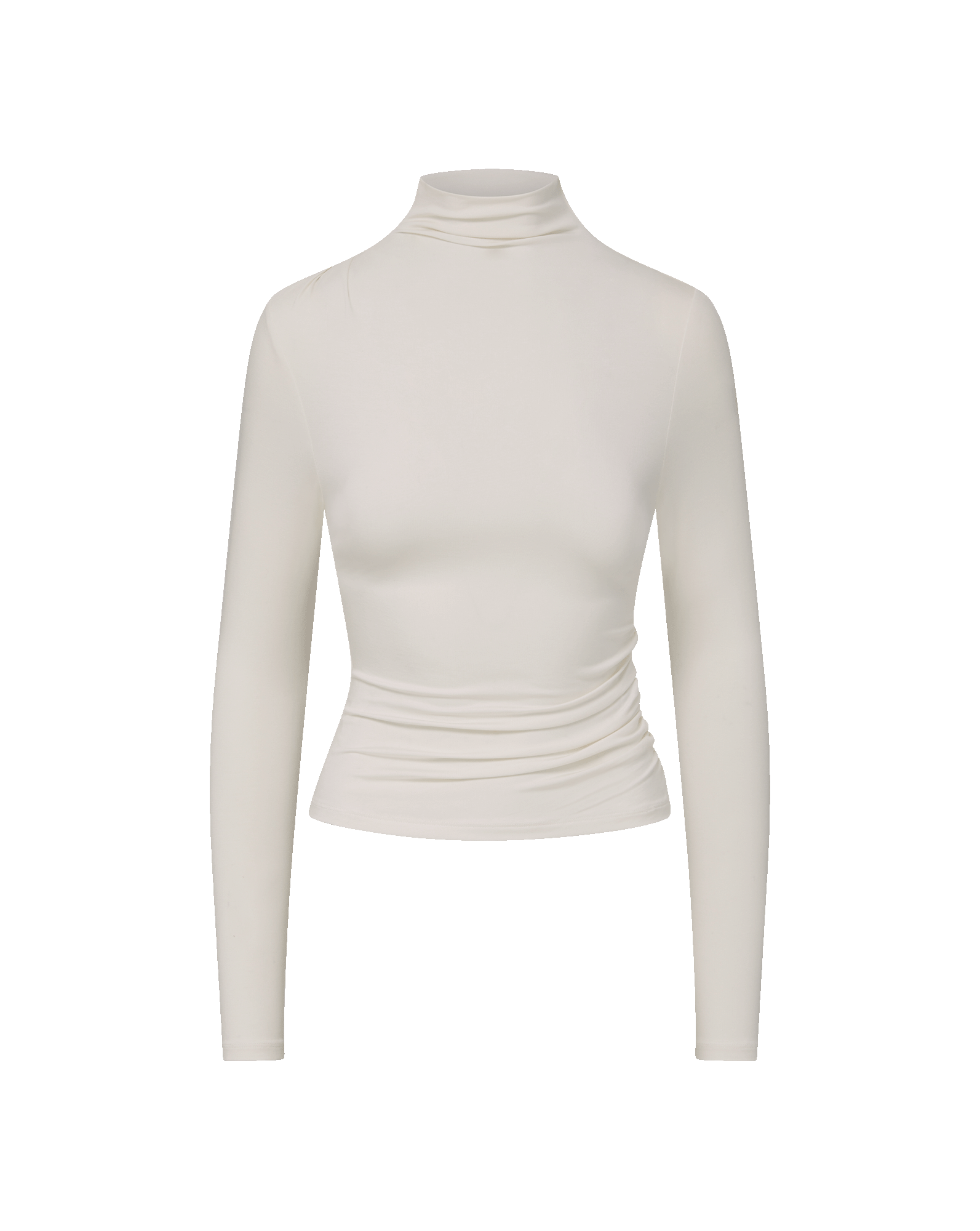 Veronica Beard Mylie Mock-Neck Top - Dove