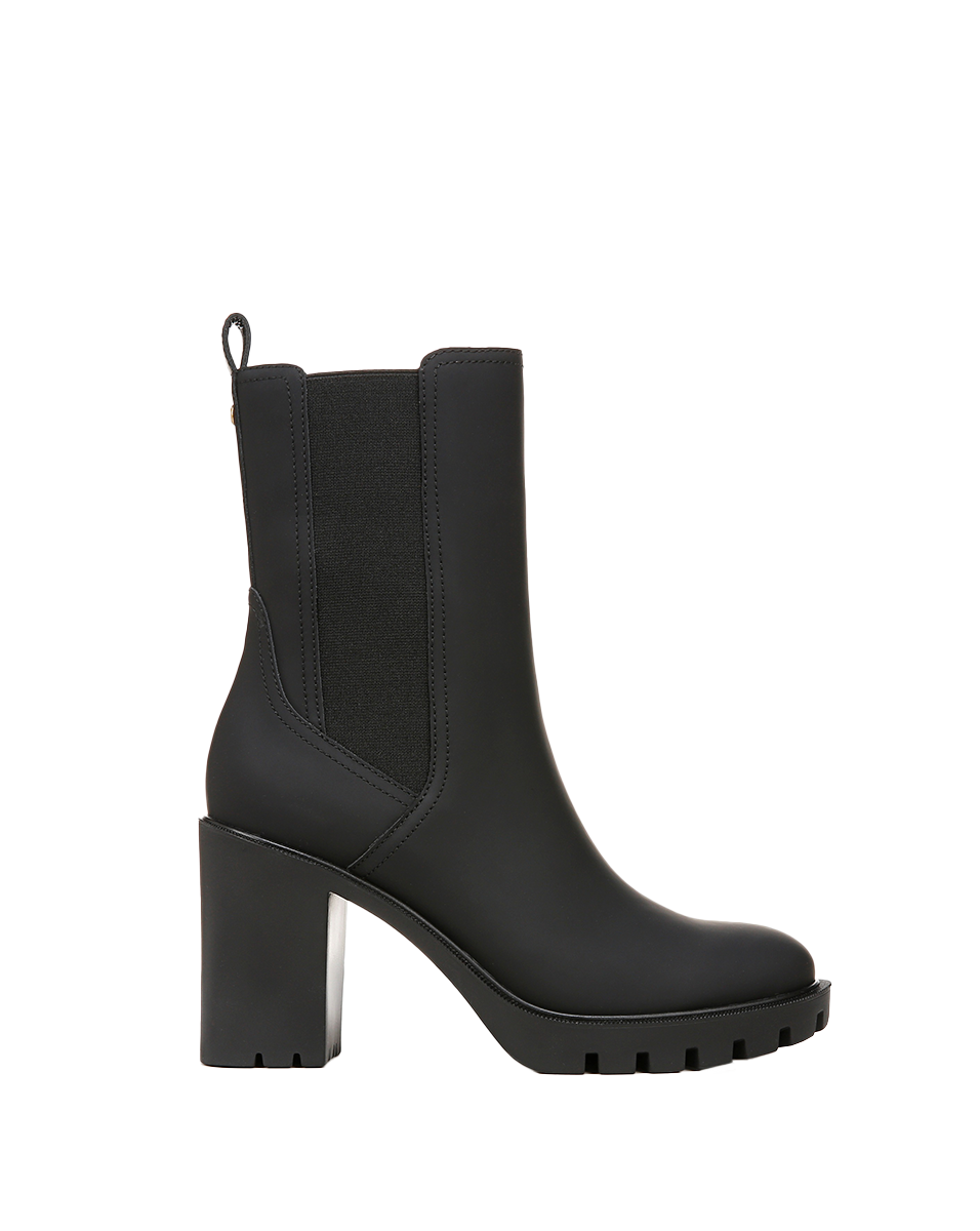 (取寄) ベロニカ ビアード レディース ライリー ブーティ Veronica Beard women Riley Booties Black Leather Riley Chelsea Bootie in Black | Veronica Beard