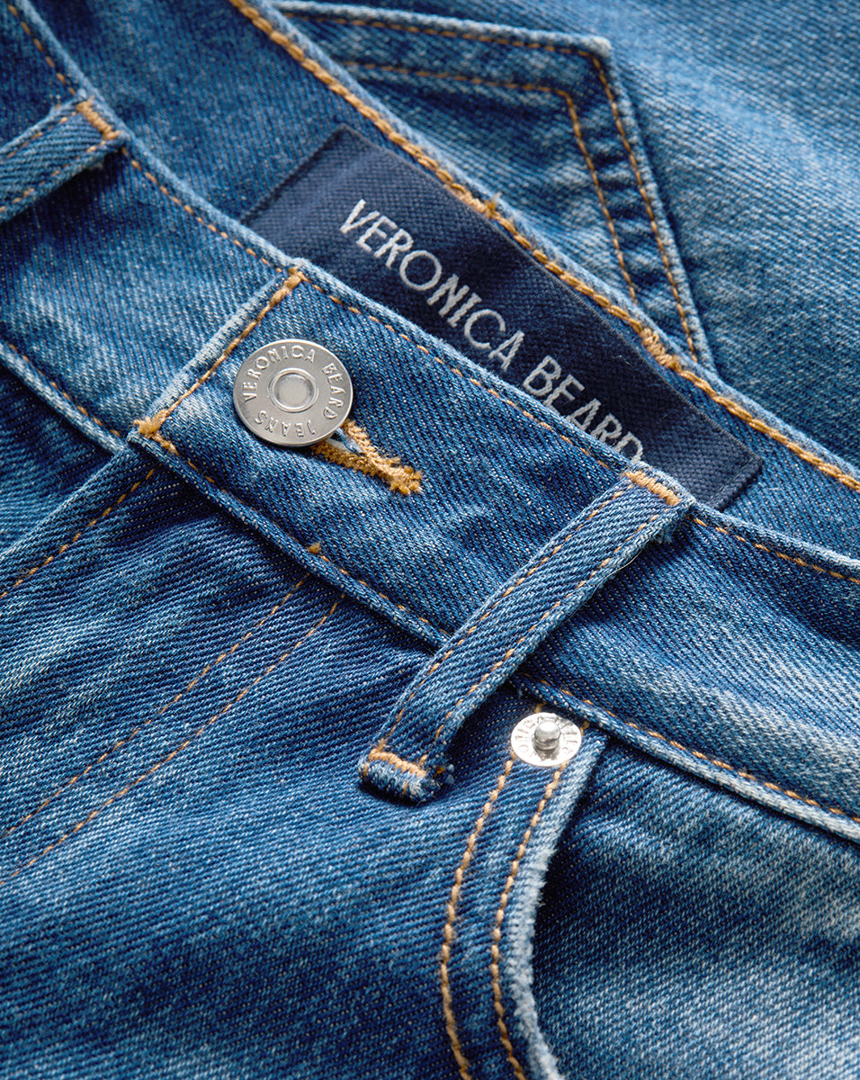 Veronica Beard Timmi Denim Short - Calypso Blue