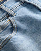 Veronica Beard Cameron Raw Hem Bootcut Jean - Riviera Breeze