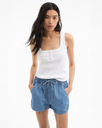 Veronica Beard Abbott Tank Top - White