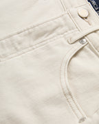 Veronica Beard Beverly Skinny-Flare Jean - Ecru