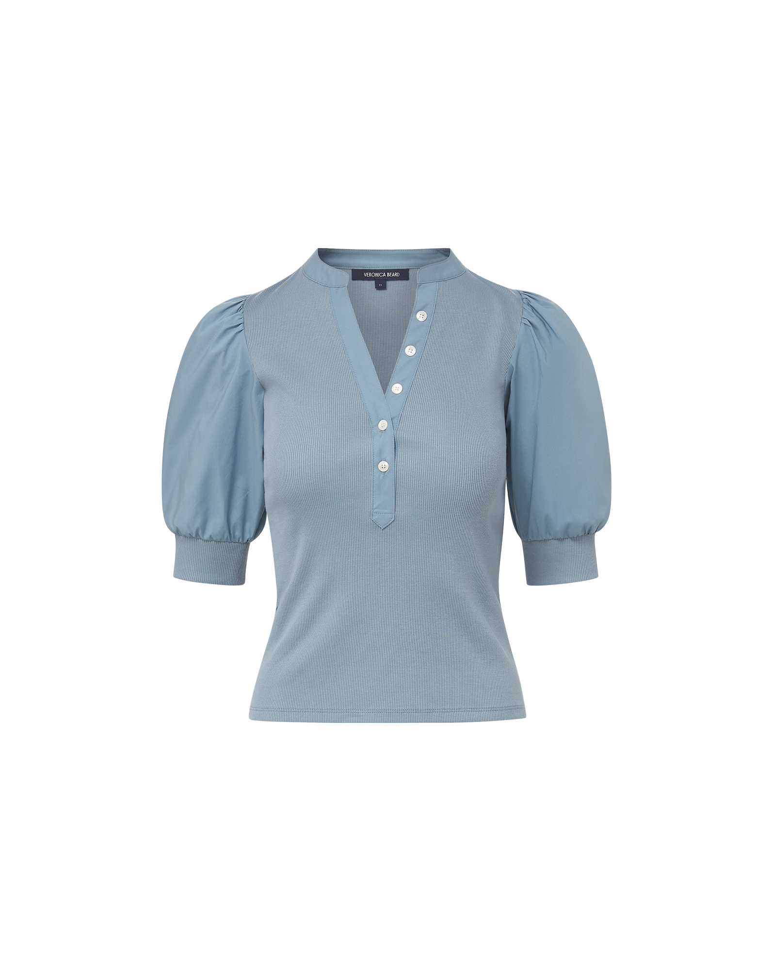 Coralee Puff-Sleeve Tee