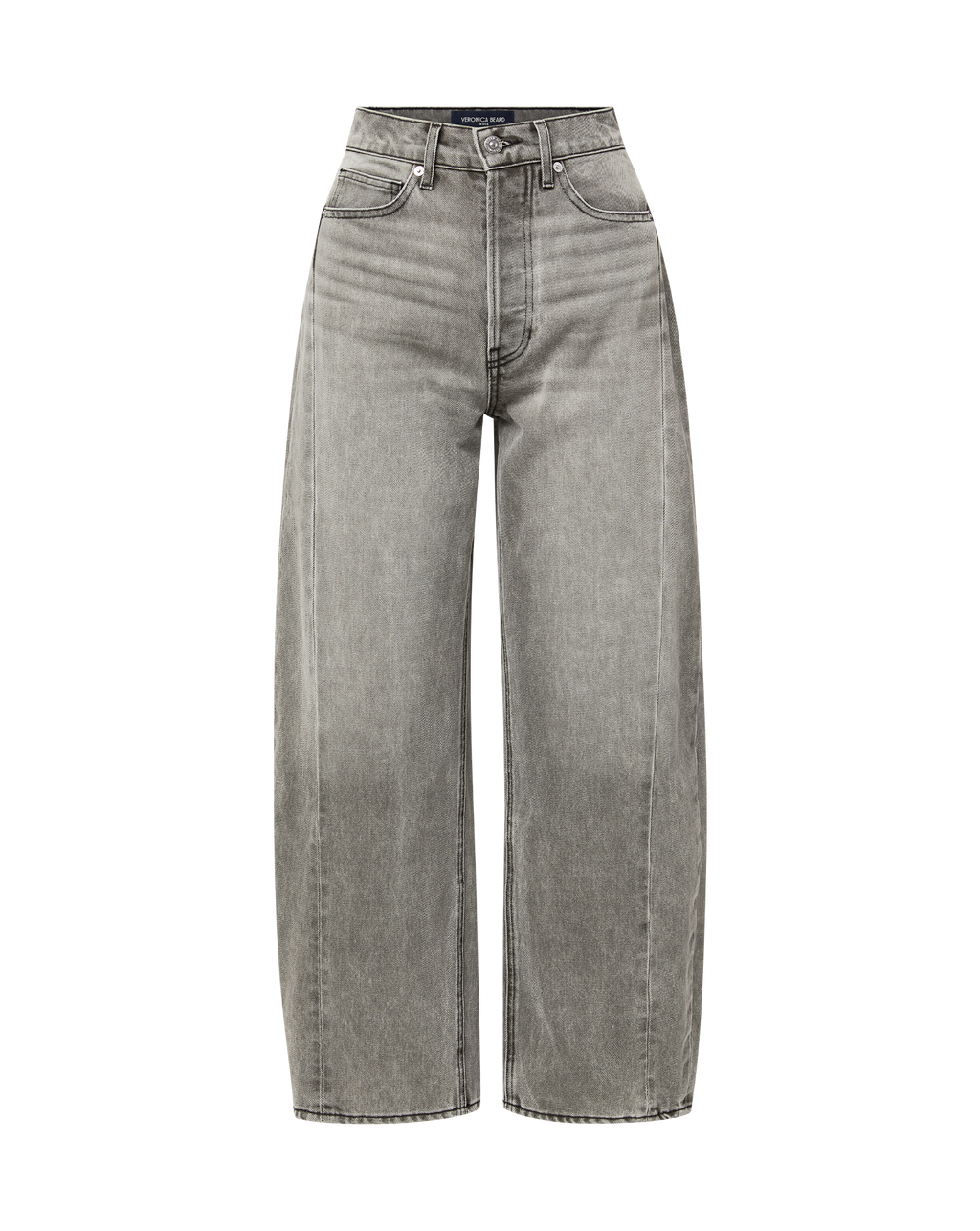 Veronica Beard Ryder Barrel Jean - Volcanic Dust