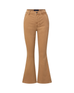 Veronica Beard Carson Kick-Flare Jean - Acorn
