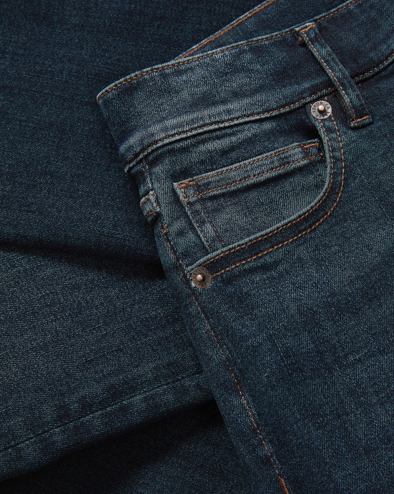 Veronica Beard Cameron Bootcut Jean - Dark Ink