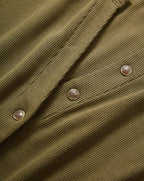 Veronica Beard Dilia Button-Down T-Shirt - Cypress