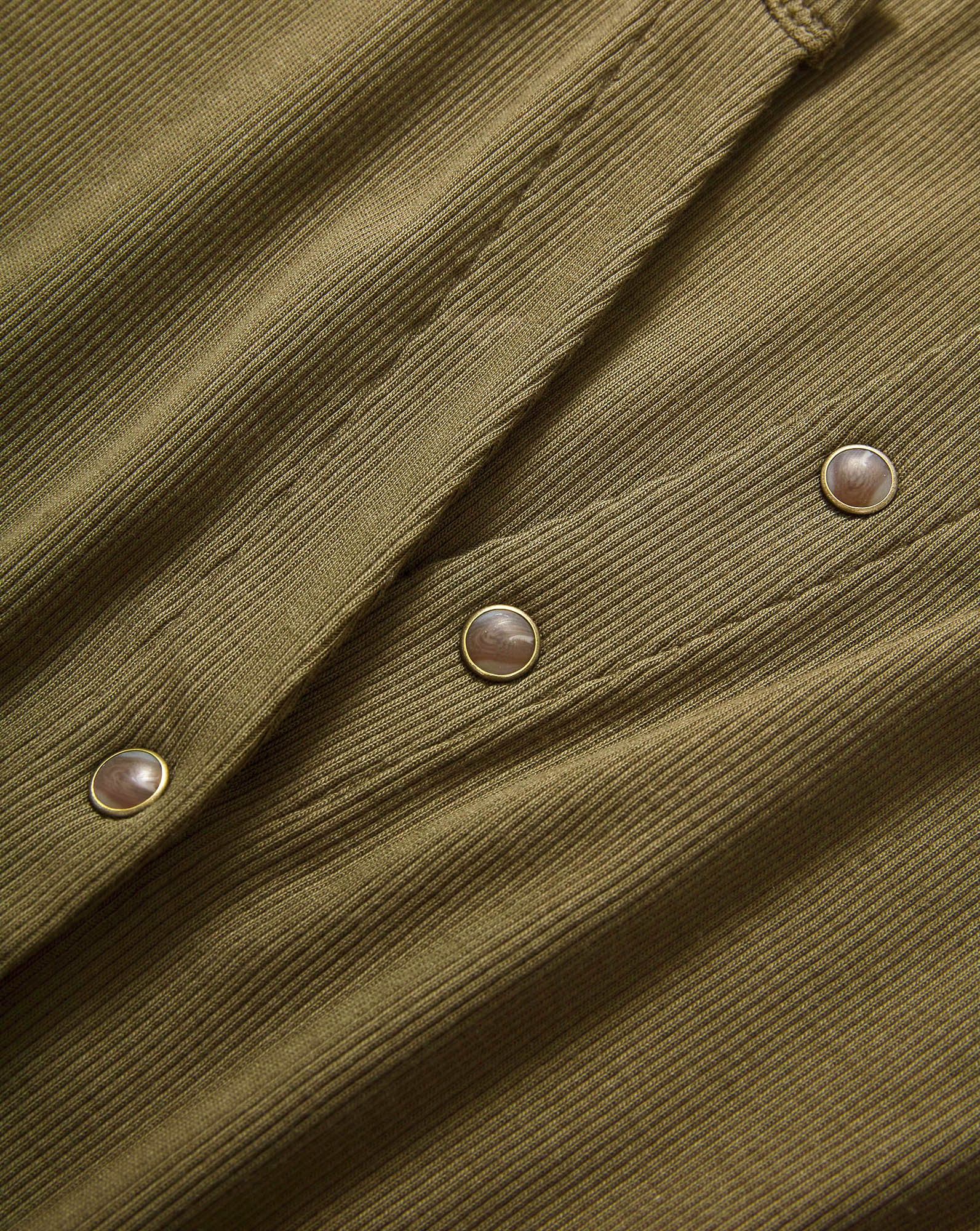 Veronica Beard Dilia Button-Down T-Shirt - Cypress
