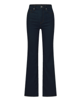 Veronica Beard Crosbie Slim Wide-Leg Jean - Indigo Rinse