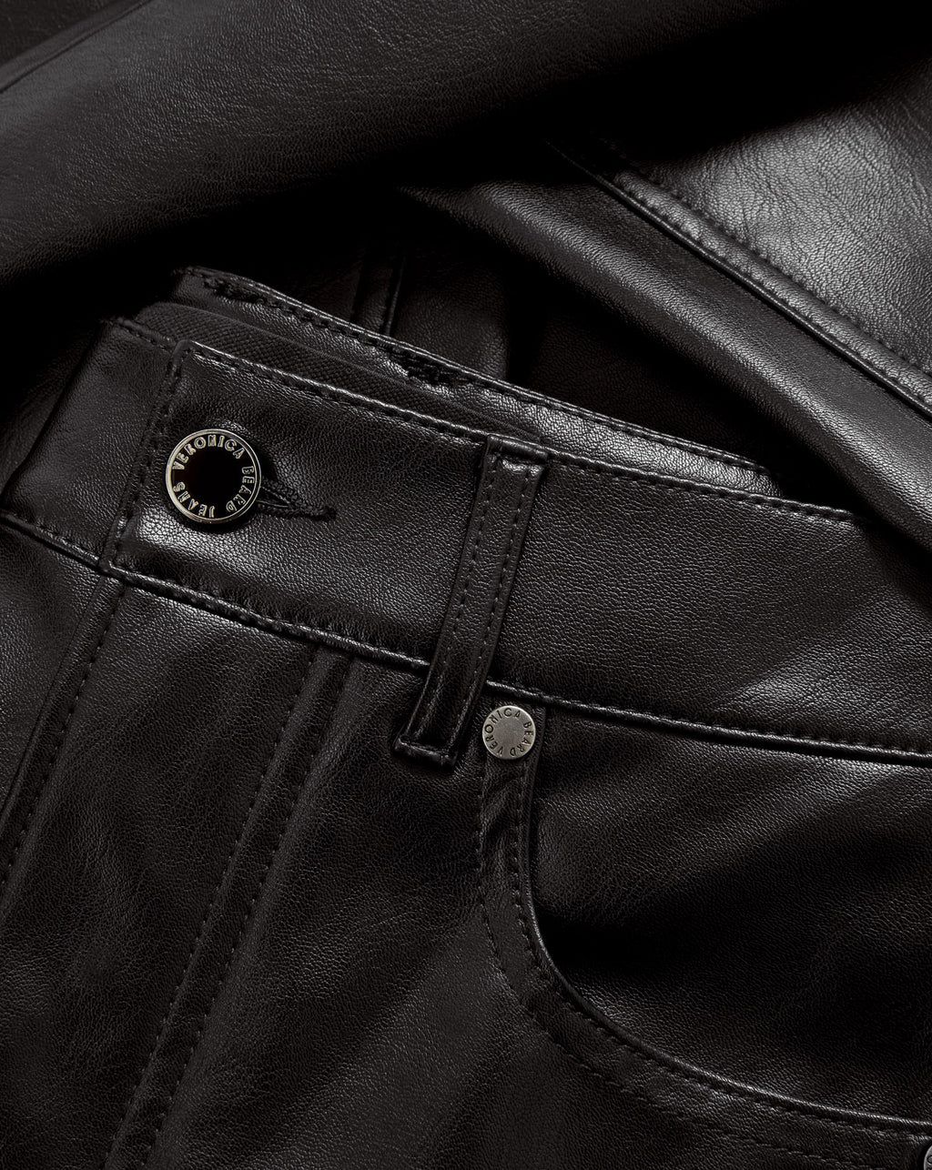 Veronica Beard Kasey Wide-Leg Pant - Black