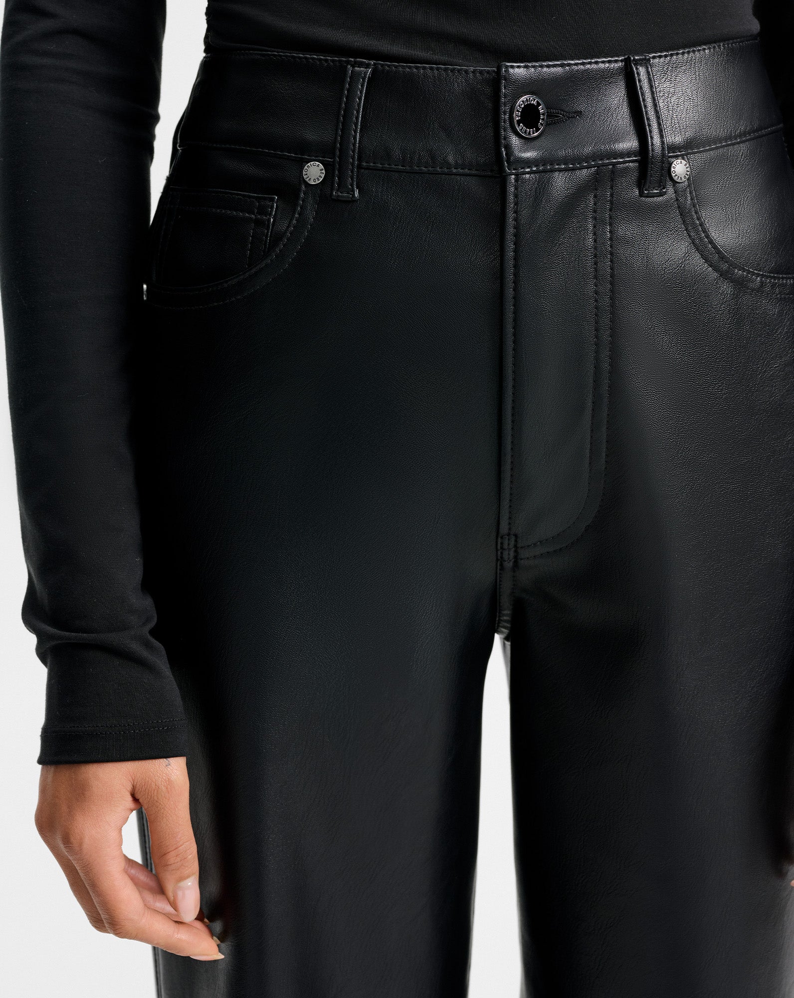 Veronica Beard Kasey Wide-Leg Pant - Black