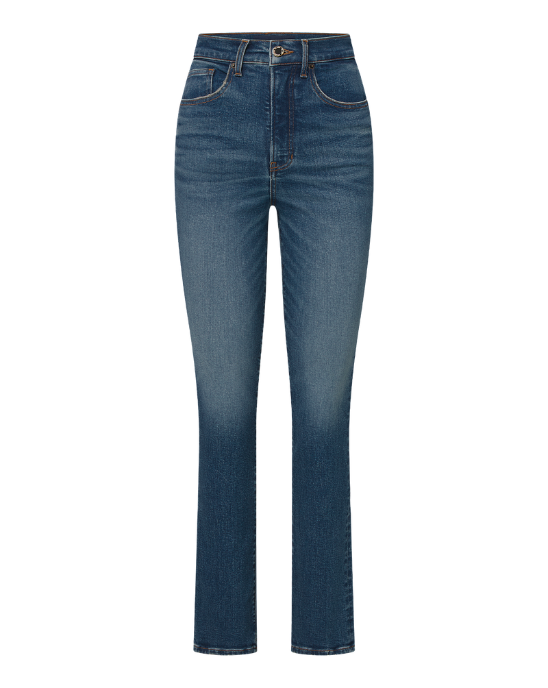 Dylan Straight-Leg Jeans in Ecru | Veronica Beard