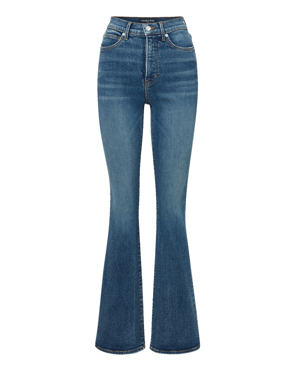 Veronica Beard Beverly Skinny-Flare Jean - Rebel Blue