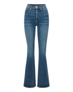 Veronica Beard Beverly Skinny-Flare Jean - Rebel Blue