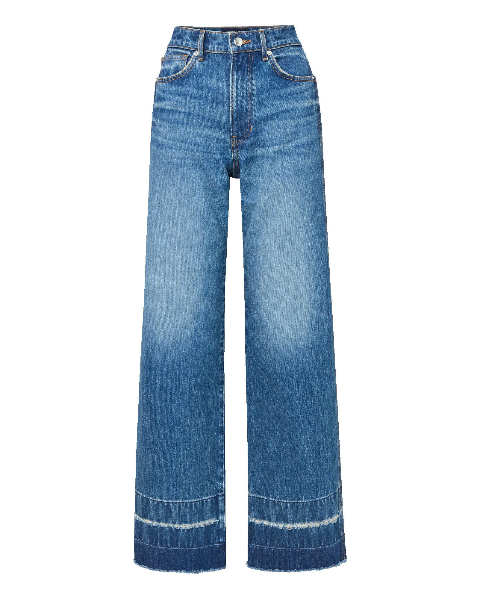 Veronica Beard Taylor Wide-Leg Jean - City Blast