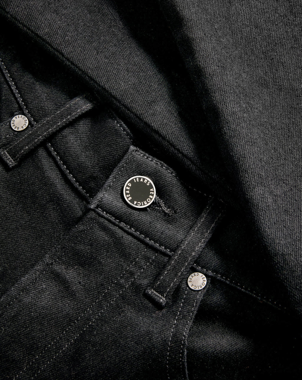 Veronica Beard Lydia Ultra-Slim Jean - Onyx