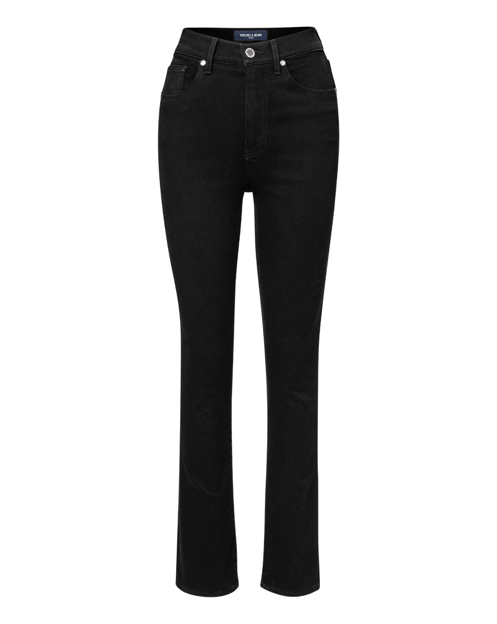 Veronica Beard Lydia Ultra-Slim Jean - Onyx