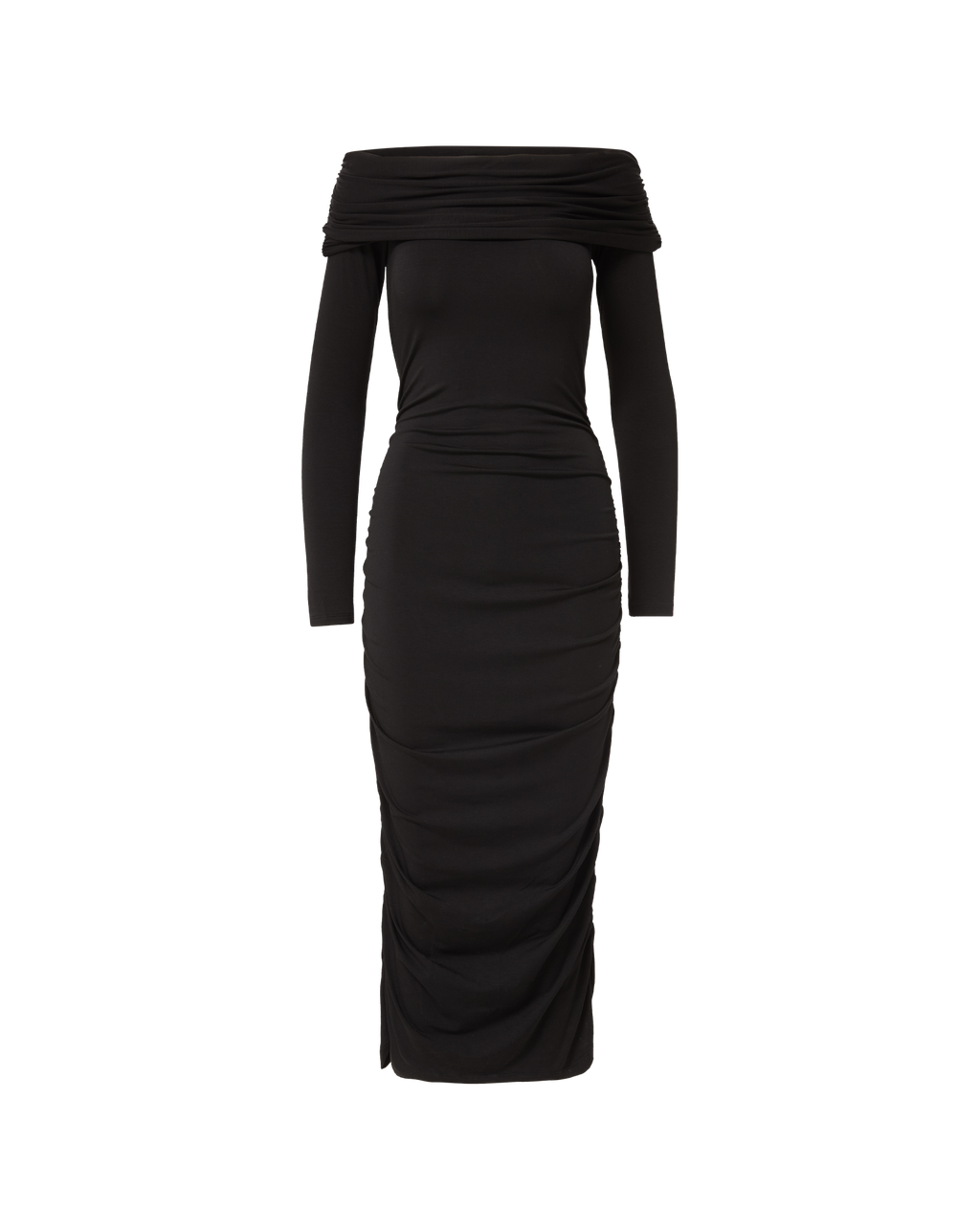 Veronica Beard Tinette Off-The-Shoulder Midi Dress | Black | Size M Veronica Beard Tinette Off-The-Shoulder Midi Dress | Black | Size M