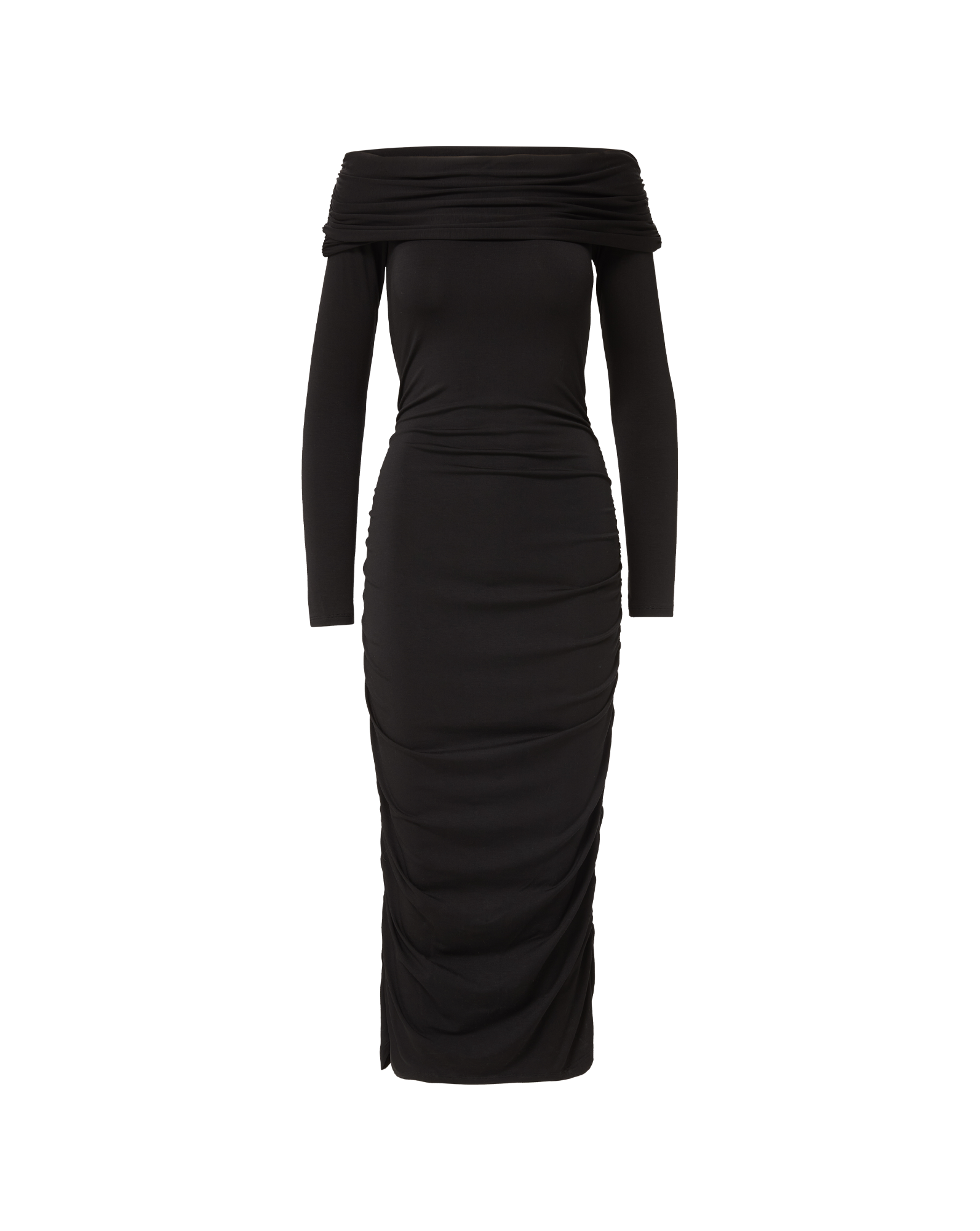 Veronica Beard Tinette Off-The-Shoulder Midi Dress | Black | Size M Veronica Beard Tinette Off-The-Shoulder Midi Dress | Black | Size M