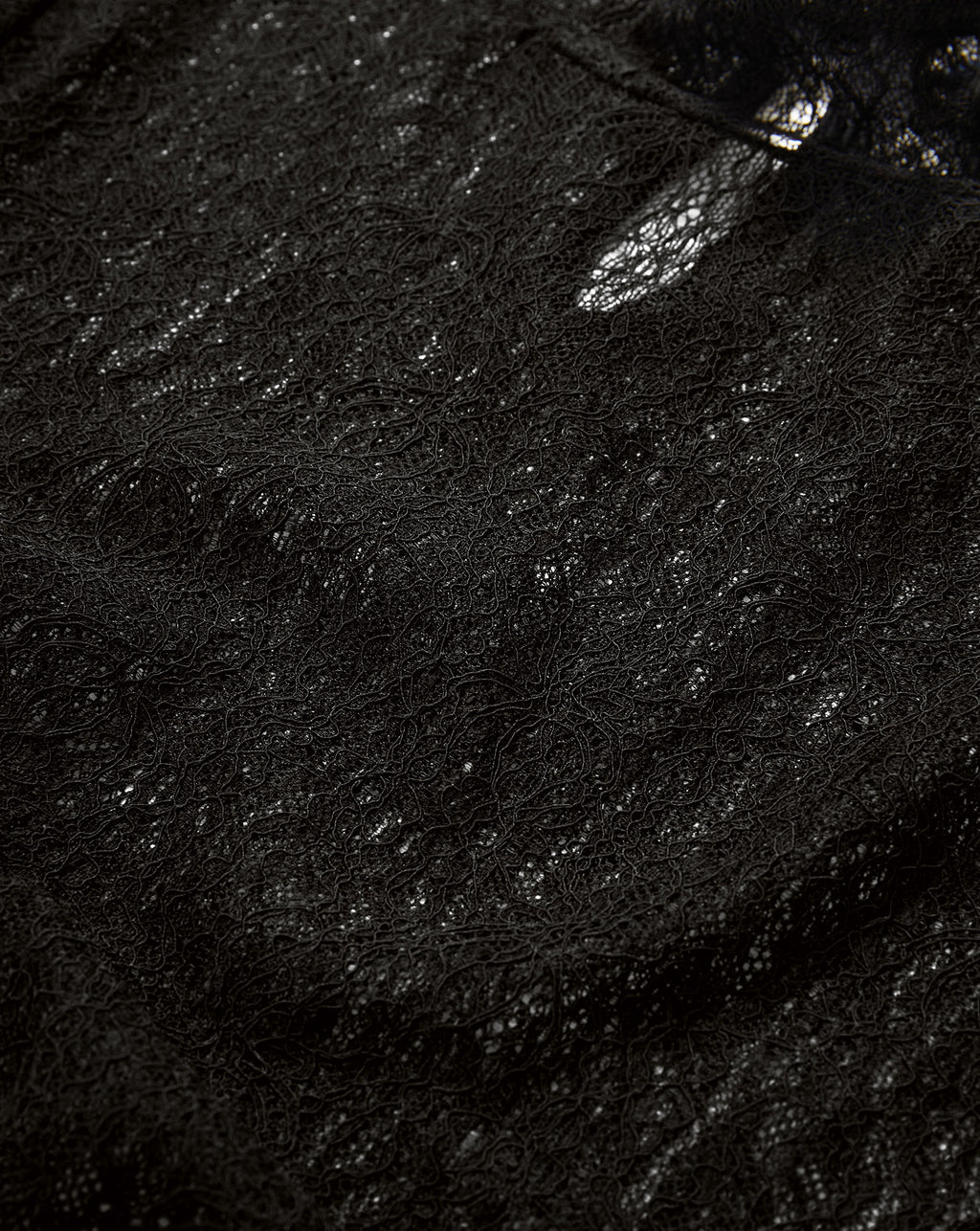 Veronica Beard Nate Lace Mock-Neck Top - Black