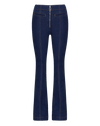 Veronica Beard Beverly Skinny-Flare Trouser Jean - Indigo Rinse