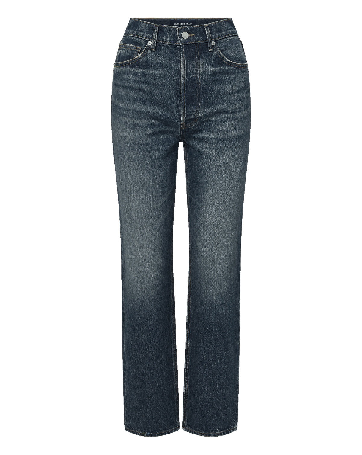 Crosbie Slim Wide-Leg Jean in Medium Wash Denim City Lights