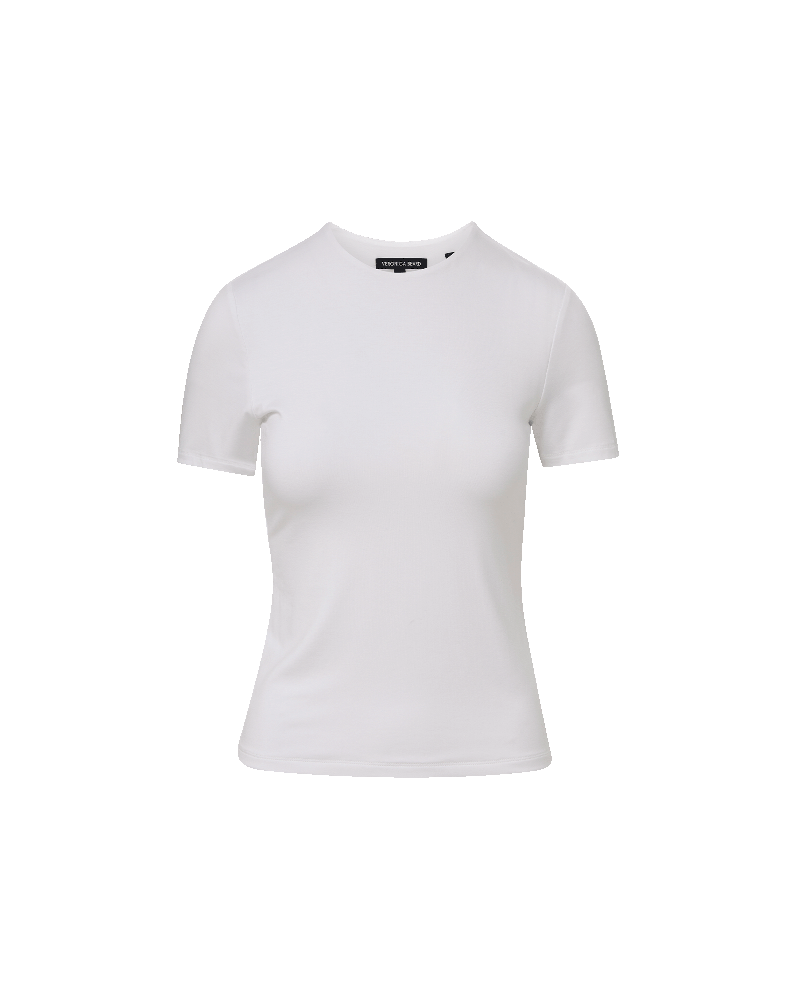 Benedict Crewneck Short-Sleeve T-Shirt in White | Veronica Beard Benedict Crewneck Short-Sleeve T-Shirt in White | Veronica Beard