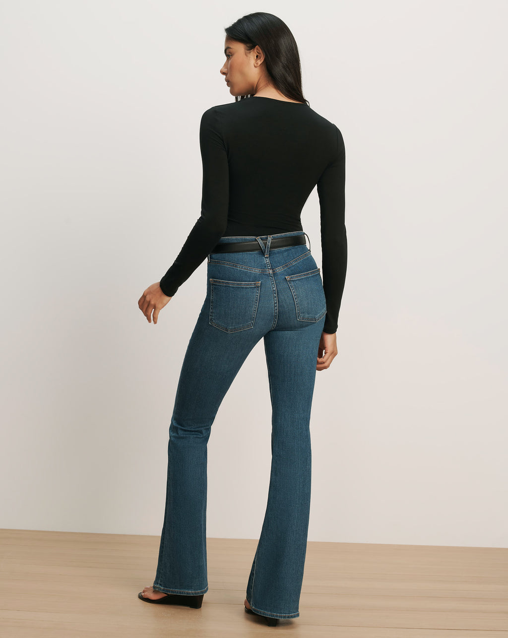 Veronica Beard Salem Ruched T-Shirt - Black